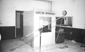Estudio de Radio Mil Informando