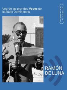 Ramón de Luna frente a los micrófonos